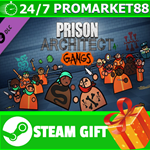 **ВСЕ СТРАНЫ+РОССИЯ** Prison Architect - Gangs STEAM