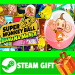 **ВСЕ СТРАНЫ** Super Monkey Ball Banana Mania STEAM