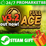 **ВСЕ СТРАНЫ+РОССИЯ** Full Ace Tennis Simulator STEAM