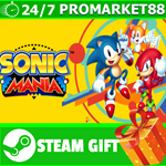 **ВСЕ СТРАНЫ** Sonic Mania Steam Gift