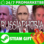 **ВСЕ СТРАНЫ+РОССИЯ** RUSSIAPHOBIA Steam Gift