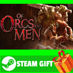 **ВСЕ СТРАНЫ+РОССИЯ** Of Orcs And Men Steam Gift