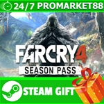 **ВСЕ СТРАНЫ+РОССИЯ** Far Cry 4 Season Pass Steam Gift