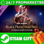 **ВСЕ СТРАНЫ** For Honor Black Prior Hero Skin STEAM