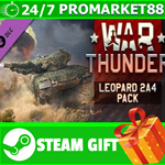 **ВСЕ СТРАНЫ** War Thunder - Leopard 2A4 Pack STEAM