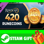 **ВСЕ СТРАНЫ+РОССИЯ** RuneScape: 420 RuneCoins STEAM