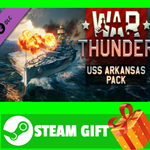 **ВСЕ СТРАНЫ** War Thunder - USS Arkansas Pack STEAM