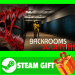 **ВСЕ СТРАНЫ+РОССИЯ** Backrooms Society Steam Gift