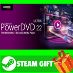 **ВСЕ СТРАНЫ+РОССИЯ** CyberLink PowerDVD 22 Ultra STEAM