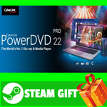 **ВСЕ СТРАНЫ+РОССИЯ** CyberLink PowerDVD 22 Pro STEAM