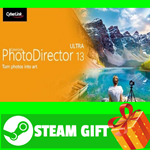 **ВСЕ СТРАНЫ** CyberLink PhotoDirector 13 Ultra STEAM