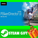 **ВСЕ СТРАНЫ** CyberLink PowerDirector 20 Ultra STEAM