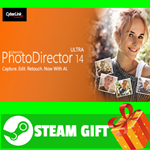 **ВСЕ СТРАНЫ** CyberLink PhotoDirector 14 Ultra STEAM