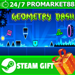 **ВСЕ СТРАНЫ+РОССИЯ** Geometry Dash Steam Gift