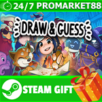 **ВСЕ СТРАНЫ+РОССИЯ** Draw & Guess Steam Gift