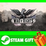 **ВСЕ СТРАНЫ+РОССИЯ** War of Rights Steam Gift