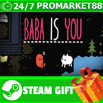 **ВСЕ СТРАНЫ+РОССИЯ** Baba Is You Steam Gift