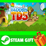 **ВСЕ СТРАНЫ+РОССИЯ** Bloons TD 5 Steam Gift