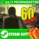 **ВСЕ СТРАНЫ+РОССИЯ** 60 Seconds! Steam Gift