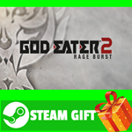 **ВСЕ СТРАНЫ+РОССИЯ** GOD EATER 2 Rage Burst Steam Gift