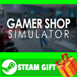 **ВСЕ СТРАНЫ+РОССИЯ** Gamer Shop Simulator STEAM GIFT