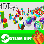 **ВСЕ СТРАНЫ+РОССИЯ** 4D Toys STEAM GIFT