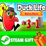 **ВСЕ СТРАНЫ+РОССИЯ** Duck Life: Retro Pack STEAM GIFT