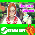 **ВСЕ СТРАНЫ+РОССИЯ** She Hates Unicorns STEAM GIFT