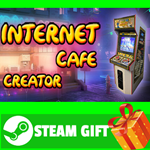 **ВСЕ СТРАНЫ+РОССИЯ** Internet Cafe Creator STEAM GIFT