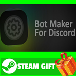 **ВСЕ СТРАНЫ+РОССИЯ** Bot Maker For Discord STEAM GIFT