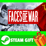 **ВСЕ СТРАНЫ+РОССИЯ** Faces of War STEAM GIFT