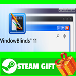 **ВСЕ СТРАНЫ+РОССИЯ** WindowBlinds 11 STEAM GIFT