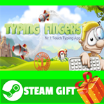 **ВСЕ СТРАНЫ+РОССИЯ** Typing Fingers STEAM GIFT