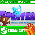 **ВСЕ СТРАНЫ+РОССИЯ** Spriter Pro STEAM GIFT