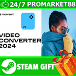 **ВСЕ СТРАНЫ+РОССИЯ** Movavi Video Converter 2024 STEAM