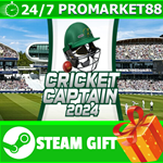 **ВСЕ СТРАНЫ+РОССИЯ** Cricket Captain 2024 STEAM GIFT