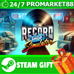 **ВСЕ СТРАНЫ+РОССИЯ** Record Shop Simulator STEAM GIFT