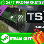 **ВСЕ СТРАНЫ+РОССИЯ** Train Simulator: C-424 STEAM GIFT