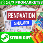 **ВСЕ СТРАНЫ+РОССИЯ** Renovation Simulator STEAM GIFT