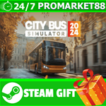 **ВСЕ СТРАНЫ+РОССИЯ** City Bus Simulator 2024 STEAM