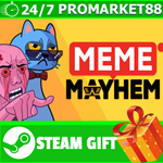 **ВСЕ СТРАНЫ+РОССИЯ** Meme Mayhem STEAM GIFT