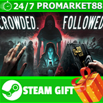 **ВСЕ СТРАНЫ+РОССИЯ** CROWDED. FOLLOWED. STEAM GIFT