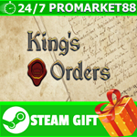 **ВСЕ СТРАНЫ+РОССИЯ** King´s Orders STEAM GIFT