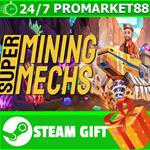 **ВСЕ СТРАНЫ+РОССИЯ** Super Mining Mechs STEAM GIFT