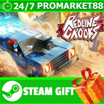 **ВСЕ СТРАНЫ+РОССИЯ** REDLINE CROOKS STEAM GIFT