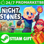 **ВСЕ СТРАНЫ+РОССИЯ** Night Stones STEAM GIFT