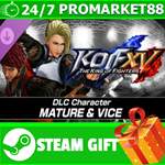 ** KOF XV DLC Characters "MATURE" and "VICE" STEAM GIFT