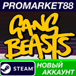 * Gang Beasts Steam АККАУНТ НОВЫЙ +ПОЧТА*