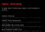 * Open Sorcery Steam КЛЮЧ * GLOBAL