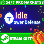 **ВСЕ СТРАНЫ+РОССИЯ** Idle Tower Defense STEAM GIFT